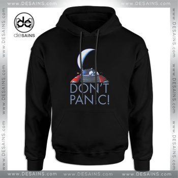 Cheap Graphic Hoodie Spacex Starman Dont Panic on Sale