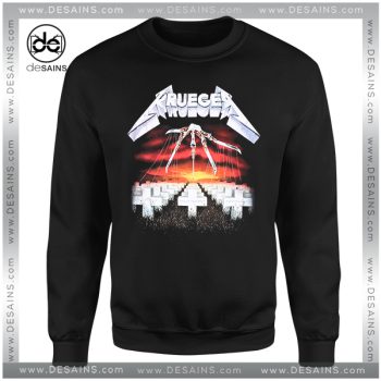 Cheap Graphic Sweatshirt Freddy Krueger Metallica Nightmare