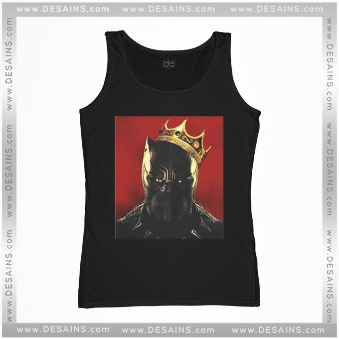 Cheap Graphic Tank Top Black Panther The Notorious BIG Size S-3XL