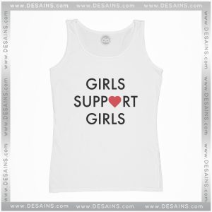 Cheap Graphic Tank Top Girls Support Girls Size S-3XL