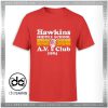 Cheap Tee Shirts Hawkins Middle School A.V. Club Stranger Things
