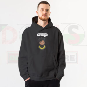 Erik Killmonger “Hey Auntie” Hoodie – Black Panther Inspired