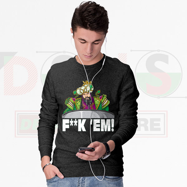 “Fuck ’Em” Eagles Football Sweatshirt – Bold Fan Streetwear