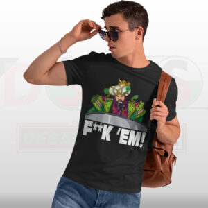 “Fuck ’Em” Eagles Football T-Shirt – Bold Fan Streetwear