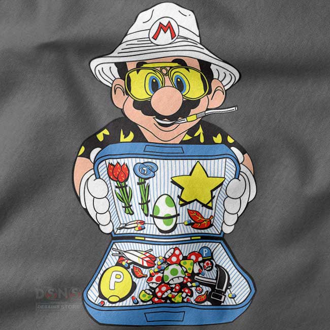Mario-inspired graphic sweatshirt cozy style