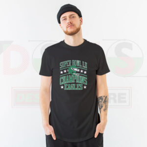 Philadelphia Eagles Super Bowl Champions T-Shirt – Iconic NFL Streetwear
