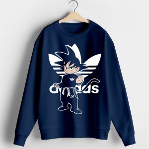 Sweatshirt Navy Dragon Ball Goku Saiyan Adidas