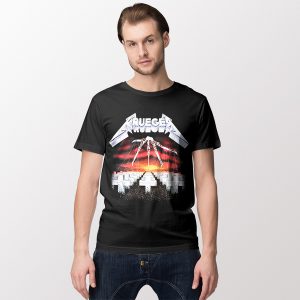 Tee Shirts Freddy Krueger Metallica Nightmare