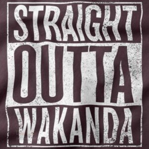 Wakanda Forever inspired sleeveless streetwear shirt