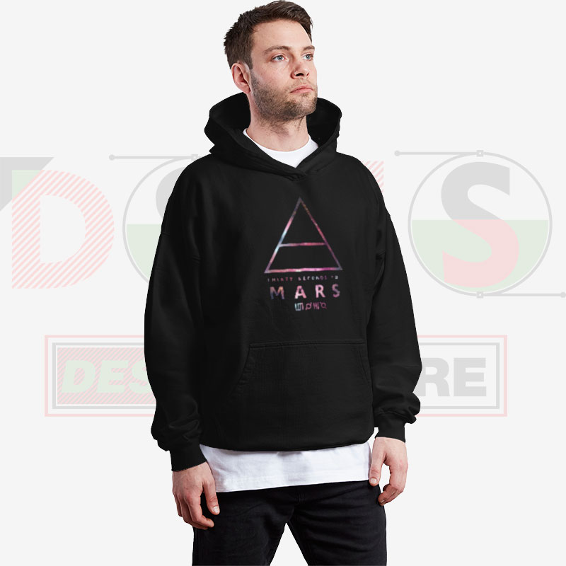 30 Seconds To Mars Nebula Hoodie – Cosmic Rock Band Merch