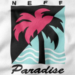 Affordable Neff Paradise aesthetic street style tee