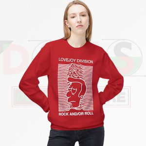 Anarchy in Springfield Punk Art Womens Sweatshirt