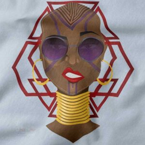 Badass women Wakanda inspired streetwear tee