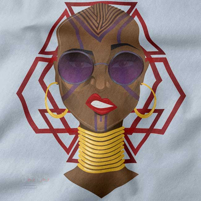 Badass women Wakanda inspired streetwear tee