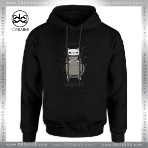 Hoodie Space X Cat Funny Adventure