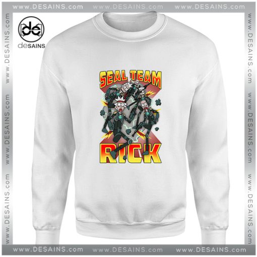 Sweatshirt Rick And Morty Seal Team Funny DESAINS STORE