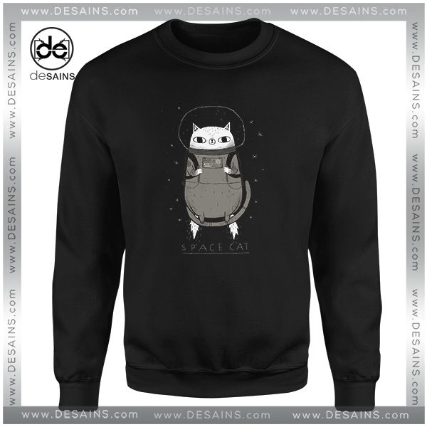 Sweatshirt Space X Cat Funny Adventure