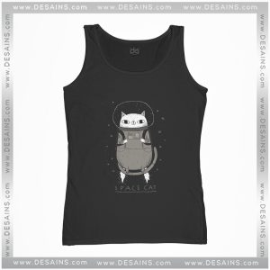 Tank Top Space X Cat Funny Adventure