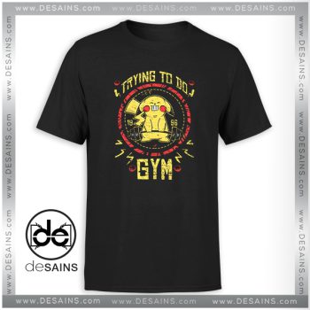 Buy Tshirt Trying to do gym Pikachu Pokemon