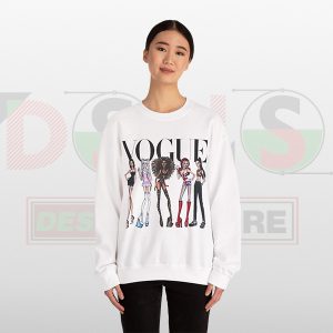 Cartoon Vogue Spice Girls Merch Sweatshirt