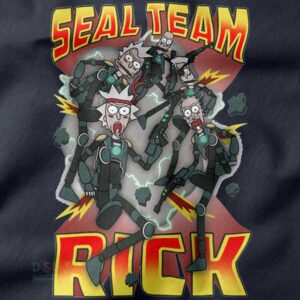 Cartoon tactical parody crewneck streetwear