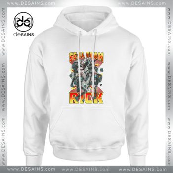 Cheap Hoodie Rick And Morty Seal Team