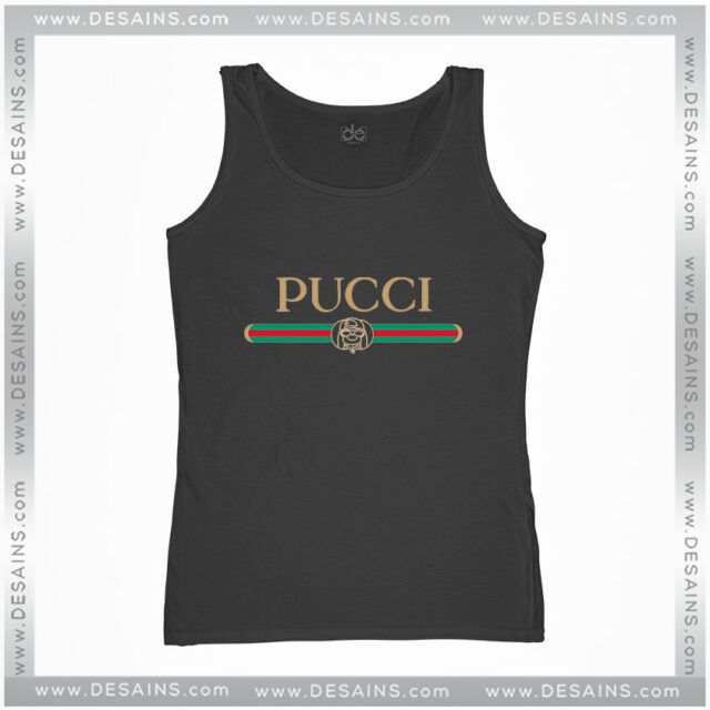 Tank Top Pucci Gucci Funny Logo Dogs