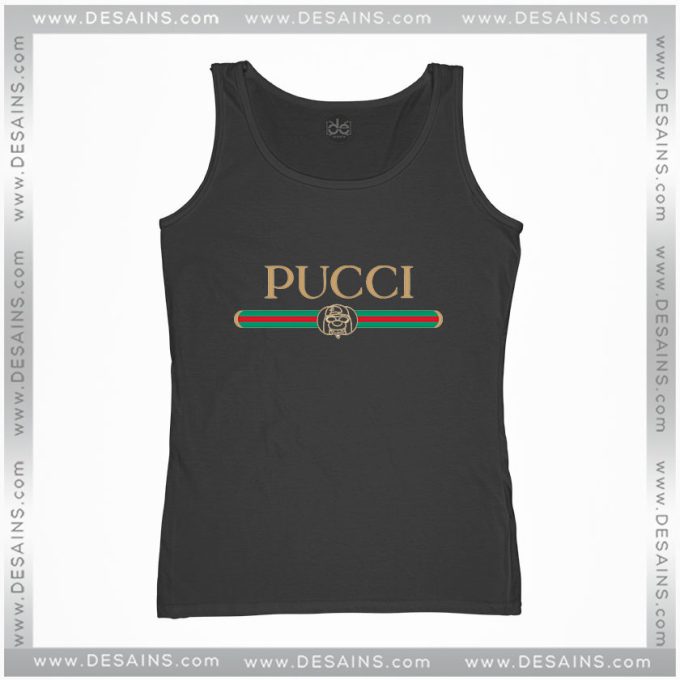 Tank Top Pucci Gucci Funny Logo Dogs