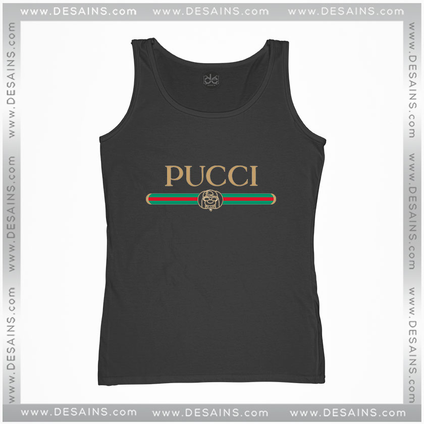 gucci logo tank top