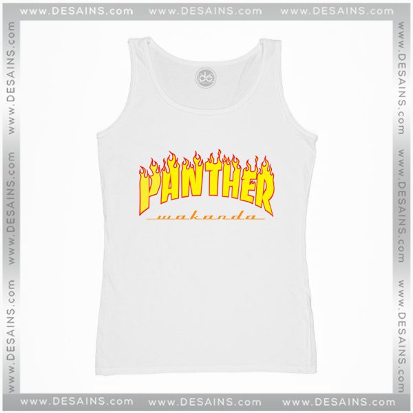 Cheap Tank Top Thrasher Panther Wakanda