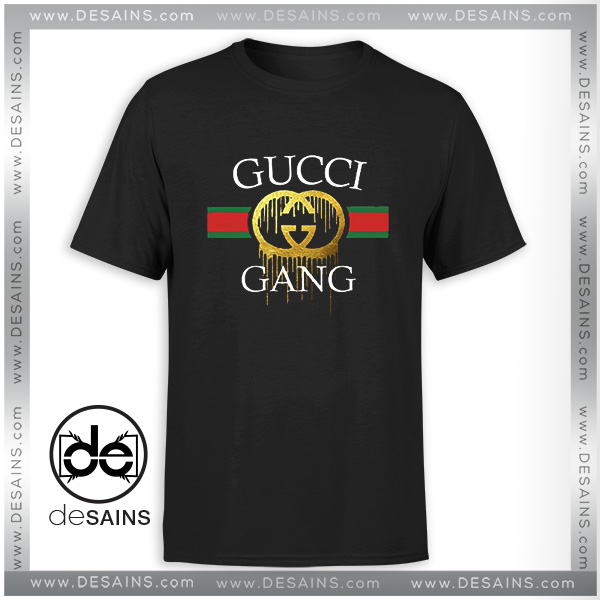 Tshirt Funny Gucci Gang Merch Lil Pump Song