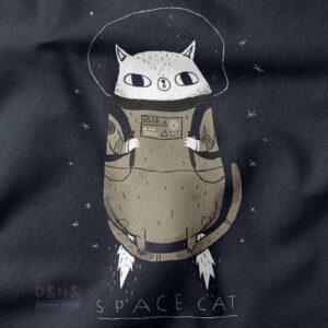 Cute cosmic cat adventure streetwear tank