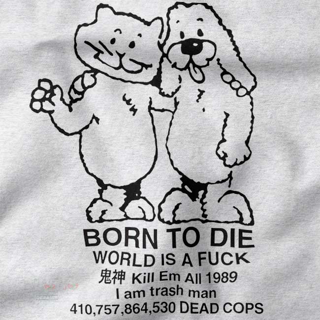 Dark humor aesthetic crewneck for Gen Z