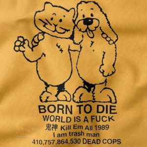 Dark humor internet meme hoodie design