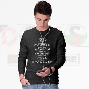 Friends Joey Finds Out Sweatshirt – Iconic Episode Graphic