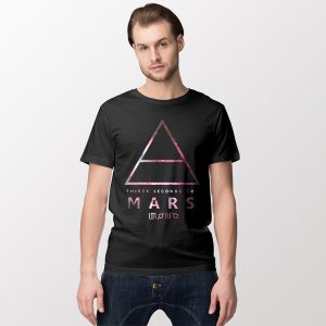 Galaxy Reverberation 30 Seconds to Mars Nebula T-Shirt