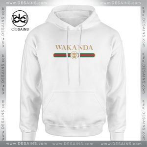 Hoodie Wakanda Logo Gucci Black Panther