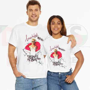 Iconic Beautiful Trauma Tee - Pink Album Merch T-Shirt