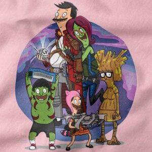 Marvel inspired cartoon parody tank top