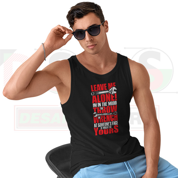 Mechanics Rage Quote Tank Top – Funny Garage Streetwear