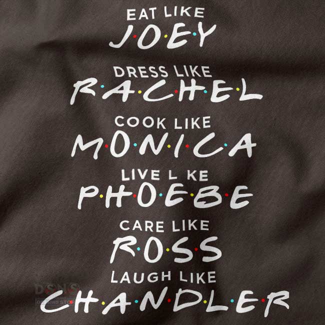 Retro Friends TV show crewneck Joey design