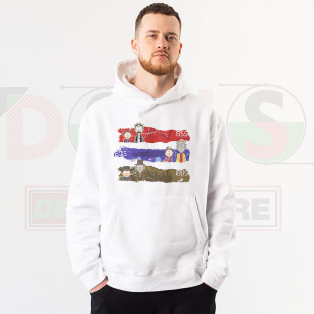 Rick Morty To The Future Funny Hoodie
