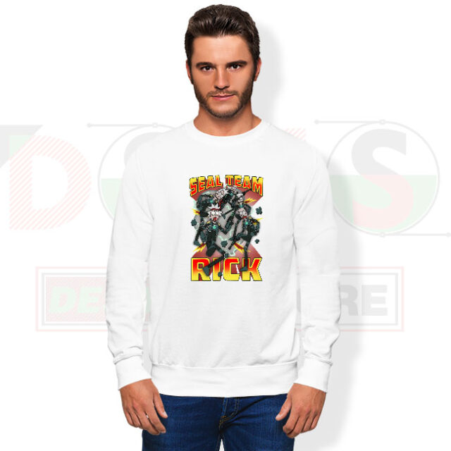 Rick and Morty Seal Team Funny Sweatshirt