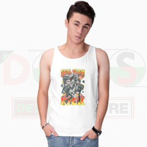 Rick and Morty Seal Team Funny Tank Top – Parody Graphic