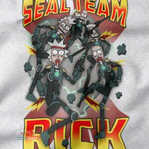 Rick and Morty Seal Team Rick Shirt – Cartoon Parody Graphic Tee