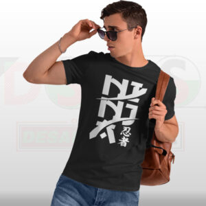 Slice Ninja Japanese Game T-Shirt – Retro Arcade Streetwear