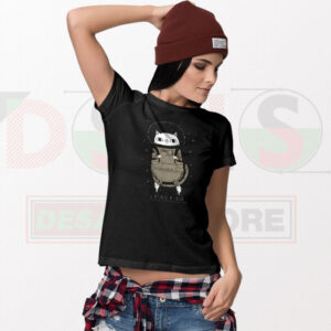 Space X Cat Funny Adventure T-Shirt – Astronaut Graphic