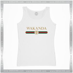 Tank Top Wakanda Logo Gucci Black Panther