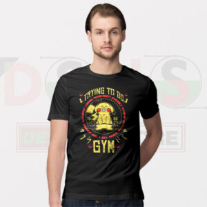 Trying To Do Gym Pikachu T-Shirt – Funny Pokémon Graphic Tee