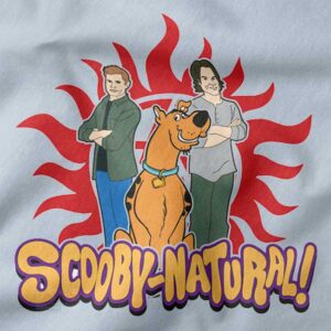 Cartoon crossover supernatural meme streetwear tee
